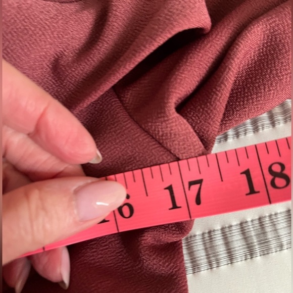 NWT Birdy Grey Hannah Empire Dress Rosewood XS with flutter sleeves prom formal - Picture 4 of 9